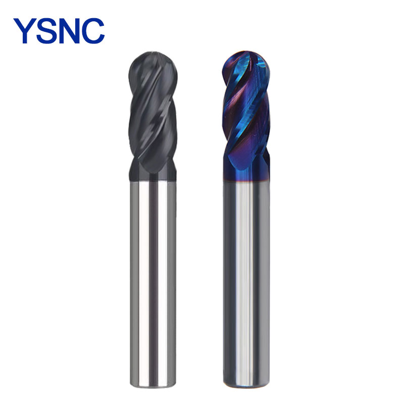 Diy Cnc Router Electronics - HRC65 4 Fluit Kogelfrees Wolfraamcarbide Cutter