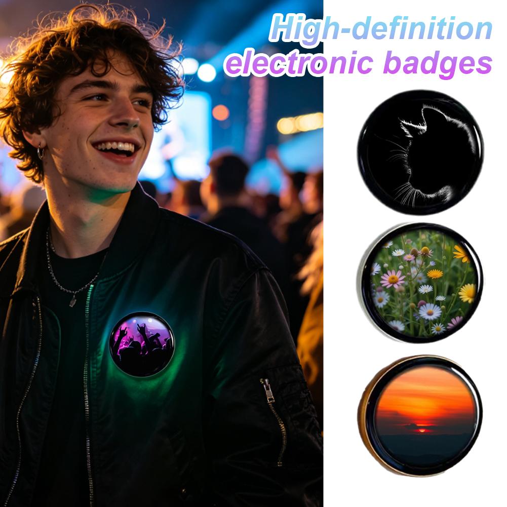 Diy Electronics Videos - Bluetooth 6.0 HD Dynamische E-Badge Smart
