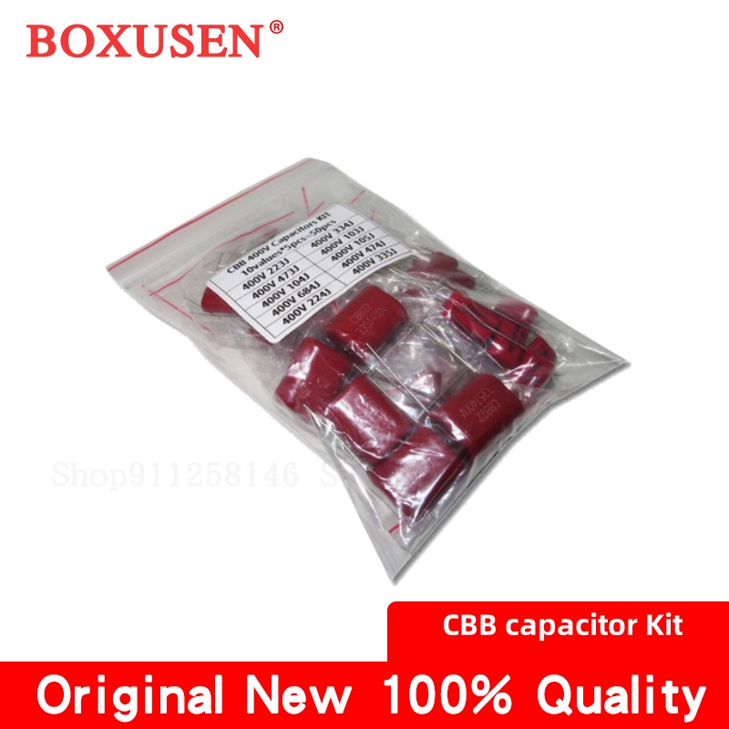 Capacitor Kit Assortment - 10 waarde * 5 STKS =