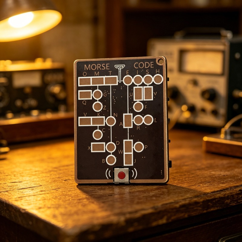 Diy Electronics Projects For Adults - Morse Code Trainer Card Pro Led-editie,