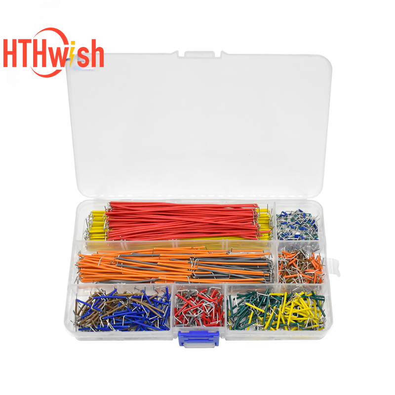 Diy Electronics Com - 140-840Pcs Voorgevormde Breadboard Jumper Draad Kit