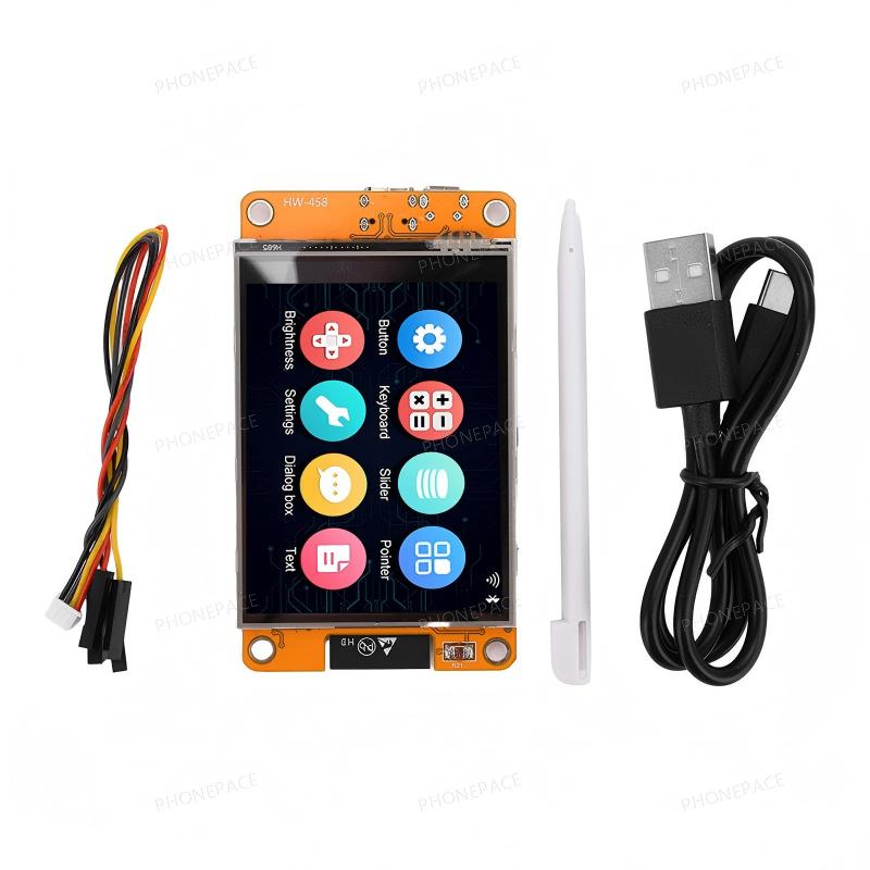 Diy Electronics Guide - ESP32-module 2,8 inch TFT-touchscreen WiFi Bluetooth