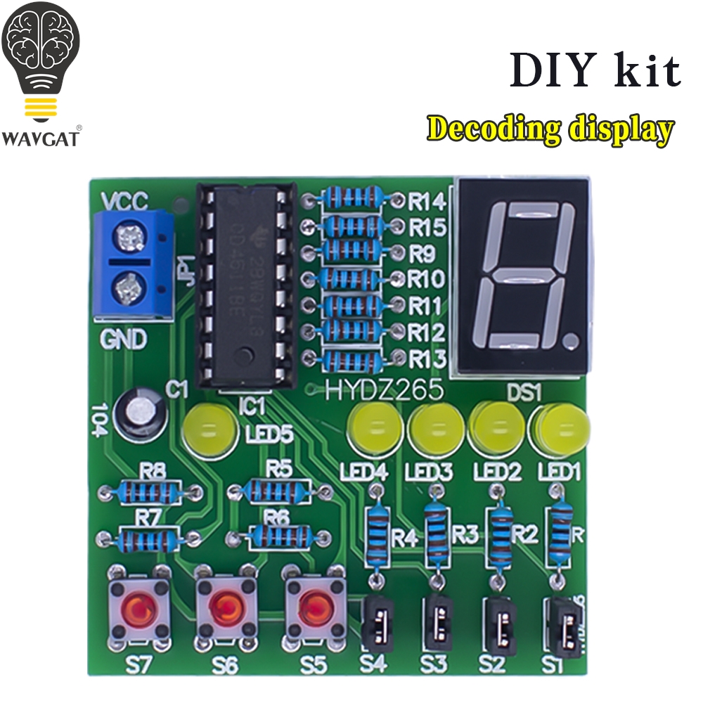 Diy Electronics Com - Decodering Display Elektronische productie Losse onderdelen
