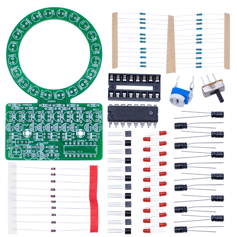 CD4017 Ring Gradient LED Flowi - Diy Electronics Com recensie en prijs