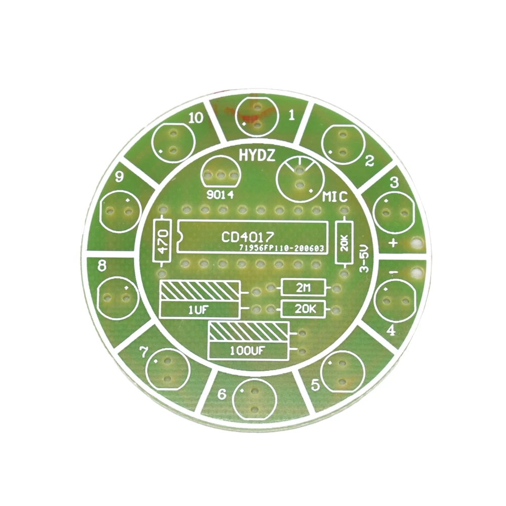 CD4017 kleurrijke spraakbestur - Diy Electronics News recensie en prijs