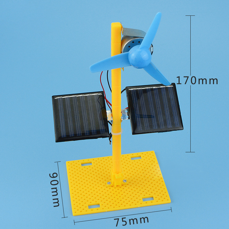 DIY zonne-elektrische ventilat - Diy Kit Elektronik recensie en prijs