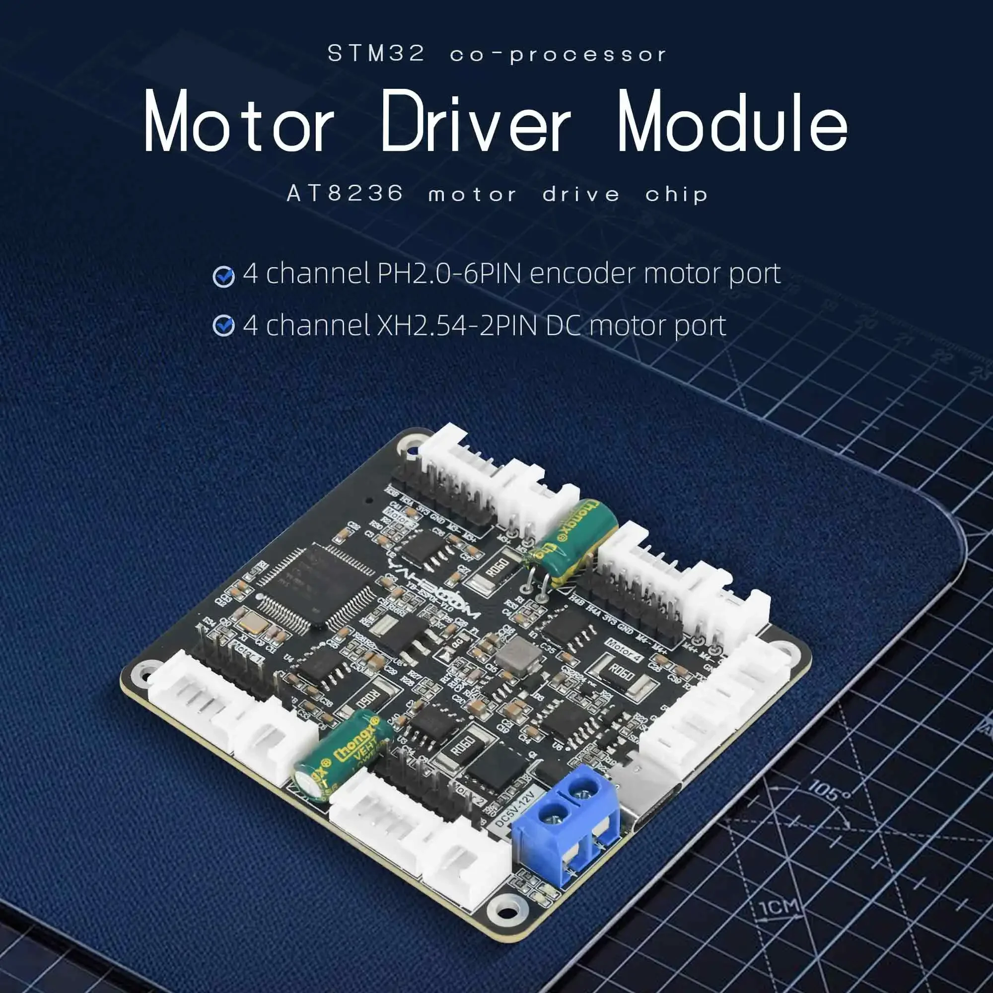 Yahboom 4-kanaals encoder moto - Diy In Electronics recensie en prijs
