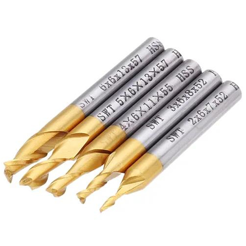5 Stuks 2 Fluit Eindfrees HSS  - Diy Cnc Router Electronics recensie en prijs