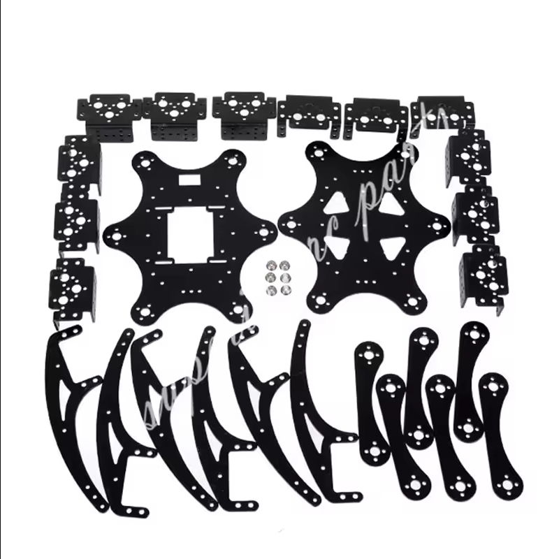 18 DOF Aluminium Hexapod Spide - Diy Kit Elektronik recensie en prijs