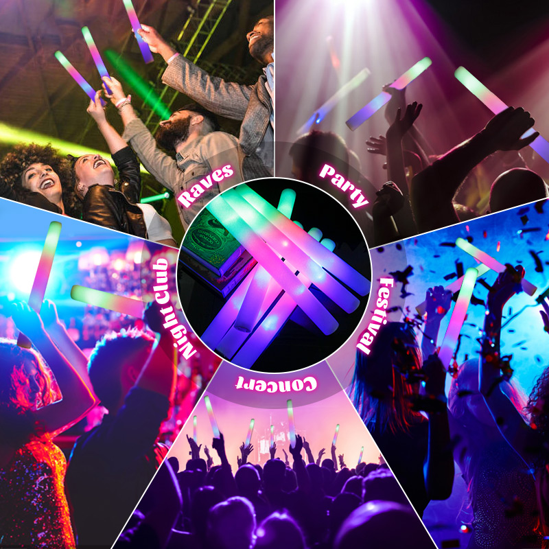 30 stuks LED Glow Sticks Bulk  - Diy Electronics News recensie en prijs