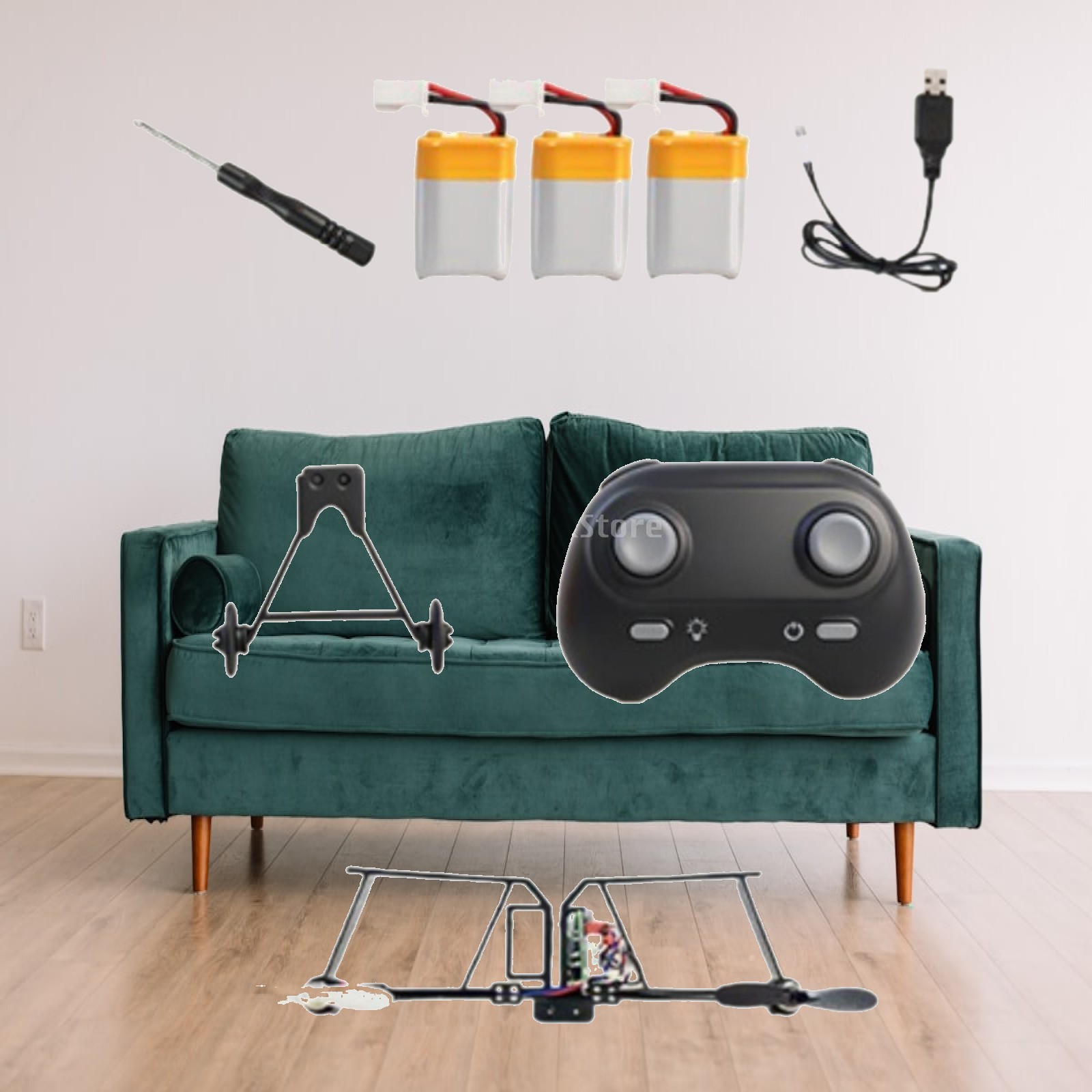 Op afstand bestuurbare modelvl - Diy Electronics For Beginners recensie en prijs