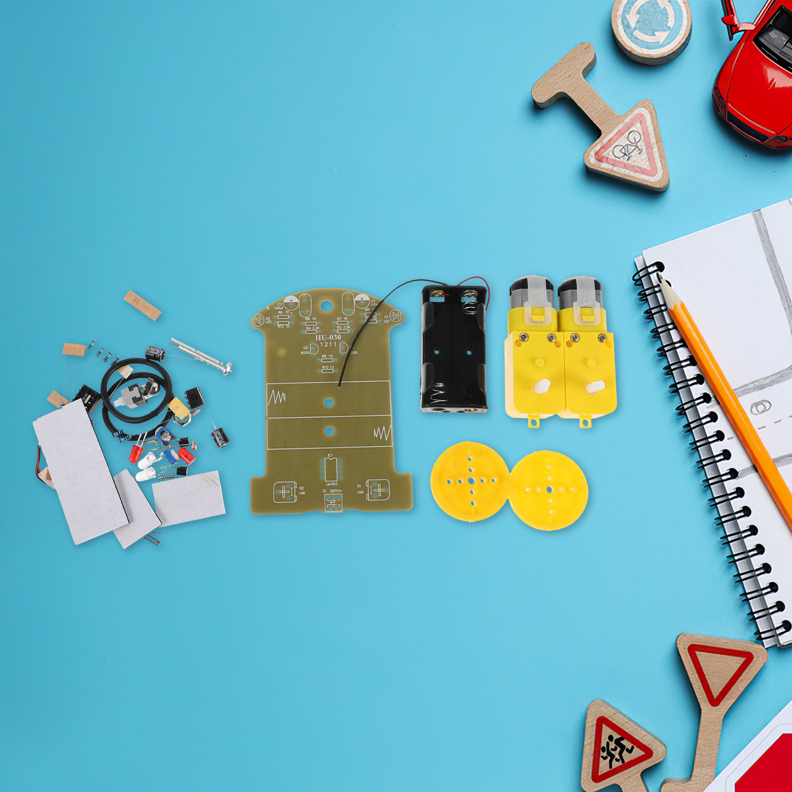 1Set Lijnvolgende Robot Auto K - Diy Electronics For Beginners recensie en prijs