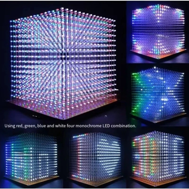 3 D16mini Light Cube Kit 16x16 - Diy In Electronics recensie en prijs