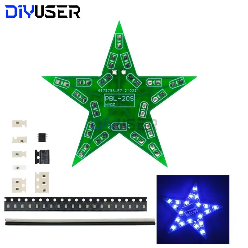 Studenten Training DIY Kit Vij - Diy Electronics News recensie en prijs