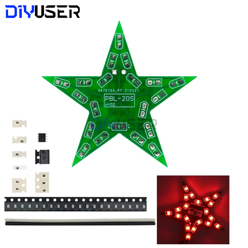 Studenten Training DIY Kit Vij - Diy Electronics News recensie en prijs