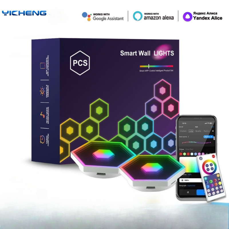 Nieuwe RGB Tuya Hexagonale Qua - Diy Electronics News recensie en prijs