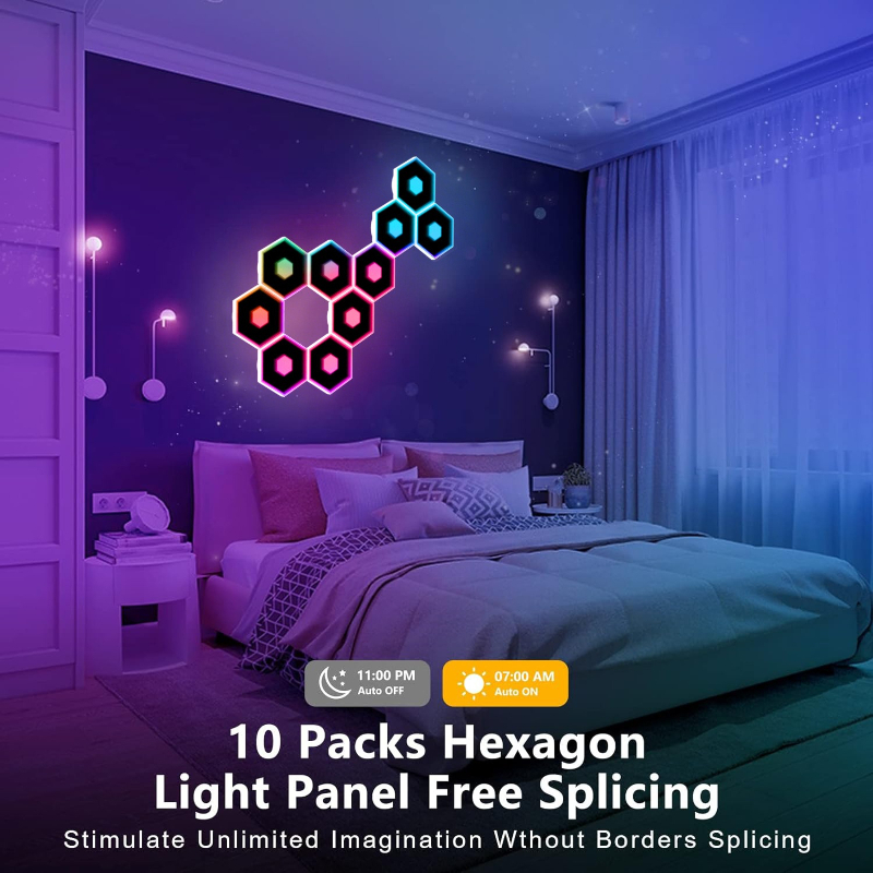 Nieuwe RGB Tuya Hexagonale Qua - Diy Electronics News recensie en prijs