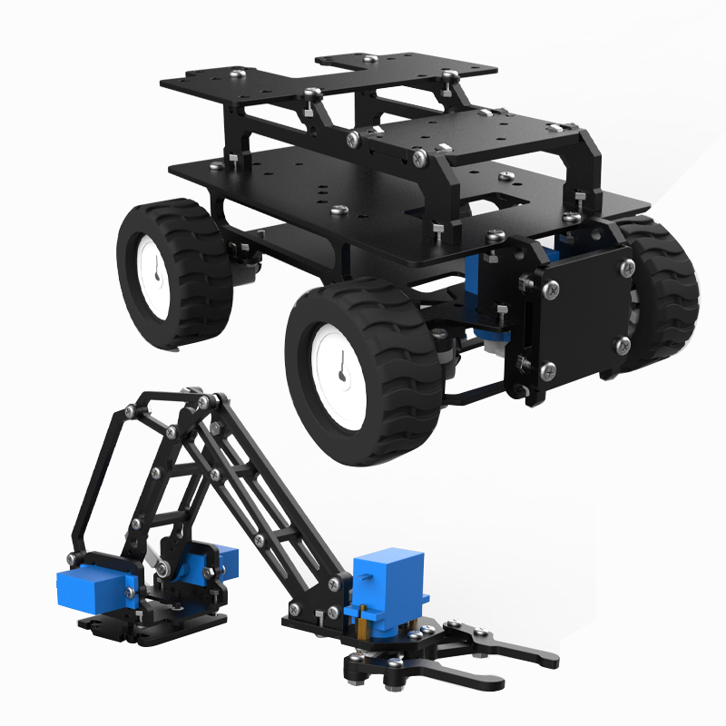 Acryl 4WD Robot Auto Motor Ack - Diy Kit Elektronik recensie en prijs