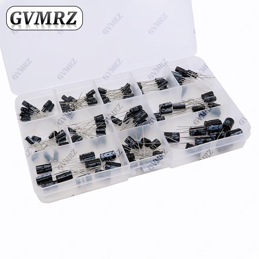 120 stks/partij 12 waarden 1 u - Capacitor Kit Assortment recensie en prijs
