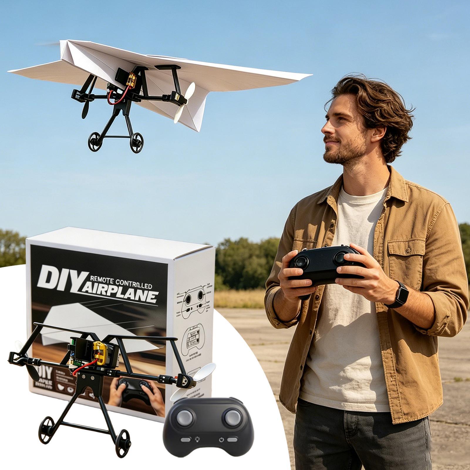 DIY RC Papieren Vliegtuig Kit  - Diy Kit Elektronik recensie en prijs