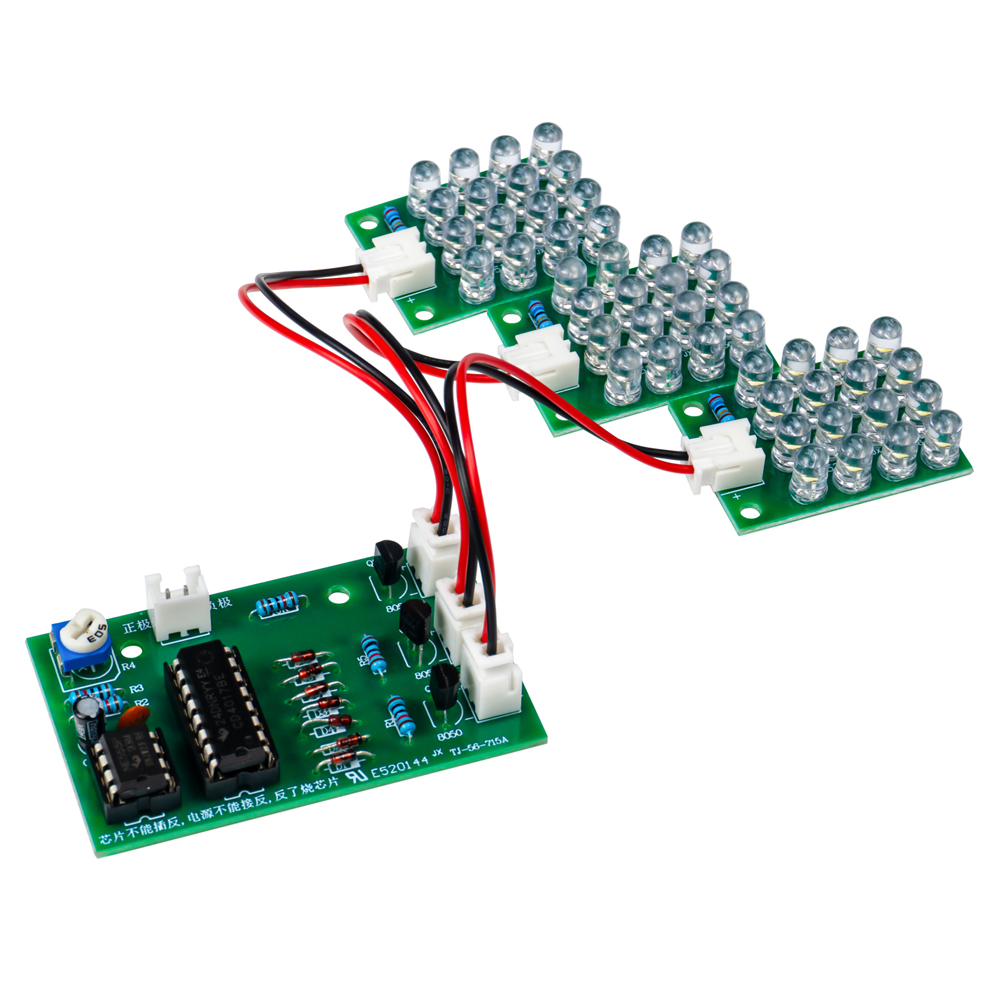 DIY Elektronische Kit LED Drie - Diy Electronics News recensie en prijs
