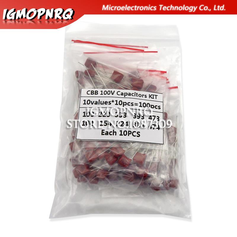 Kit 100Pc = 10 Waarde * 10 Stu - Capacitor Kit Assortment recensie en prijs