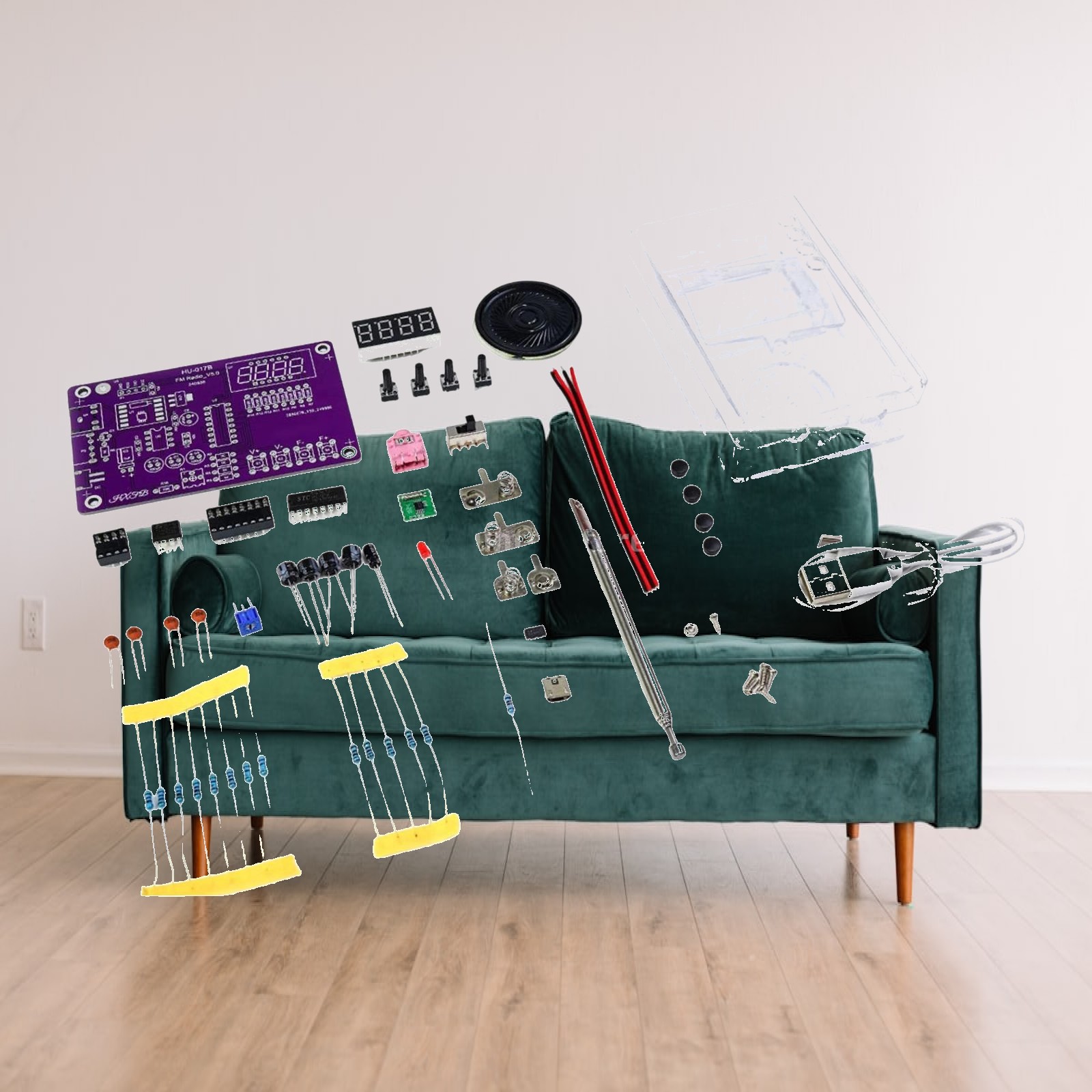 FM-radiokit Elektronische sold - Diy Electronics Projects For Adults recensie en prijs