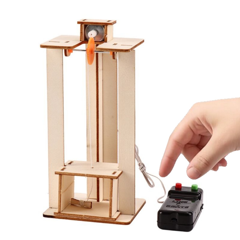 DIY Elektrische Lift Model Puz - Diy Kit Elektronik recensie en prijs