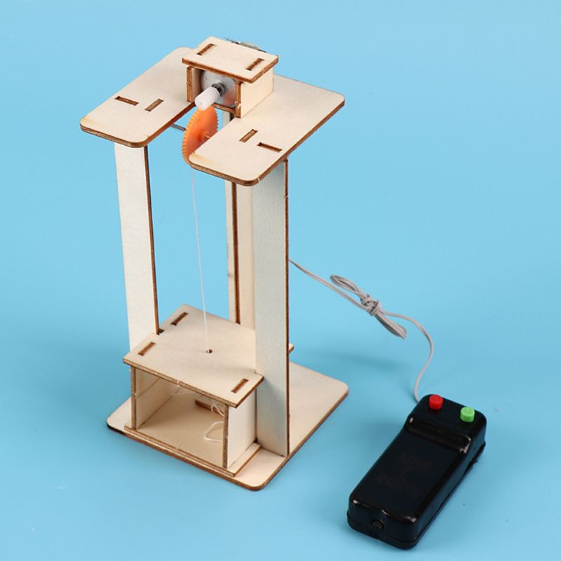 DIY Elektrische Lift Model Puz - Diy Kit Elektronik recensie en prijs