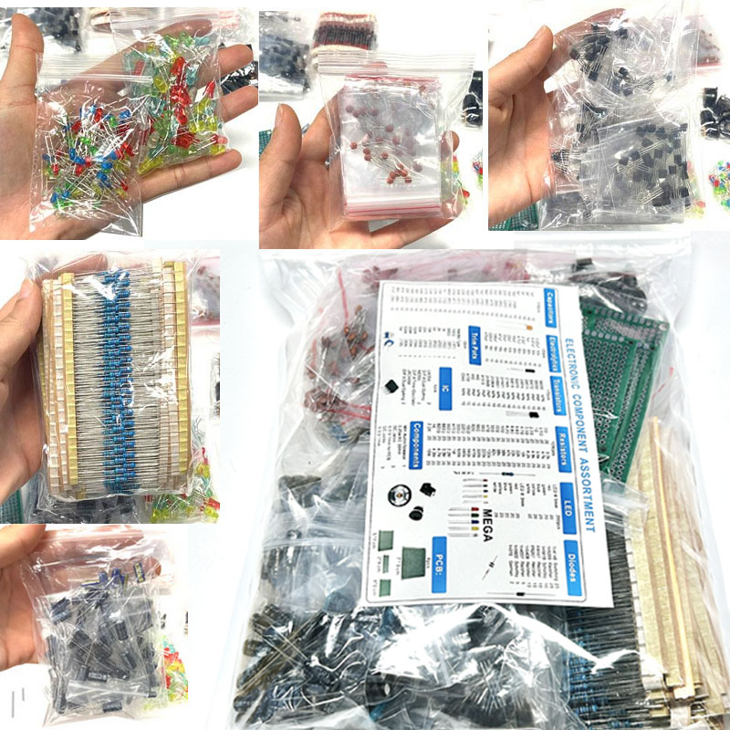 1818PCS DIY Elektronica Compon - Capacitor Kit Assortment recensie en prijs