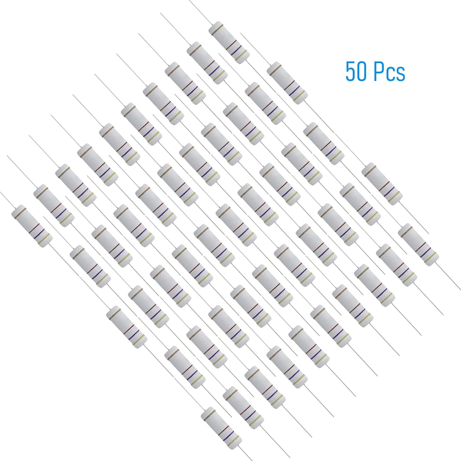 50PCS 470 Ohm Weerstand Axiale - Diy Electronics Videos recensie en prijs