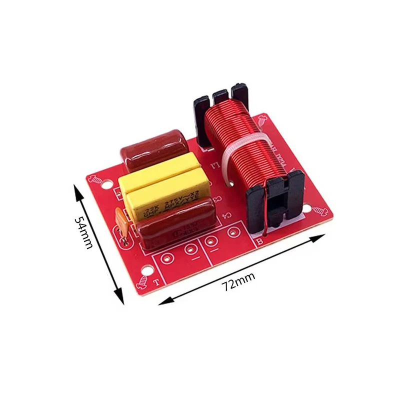 80W 2-weg crossover filtermodu - Diy Electronics Videos recensie en prijs