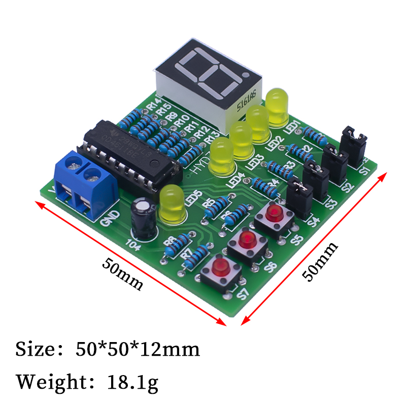 Decodering Display Elektronisc - Diy Electronics Com recensie en prijs