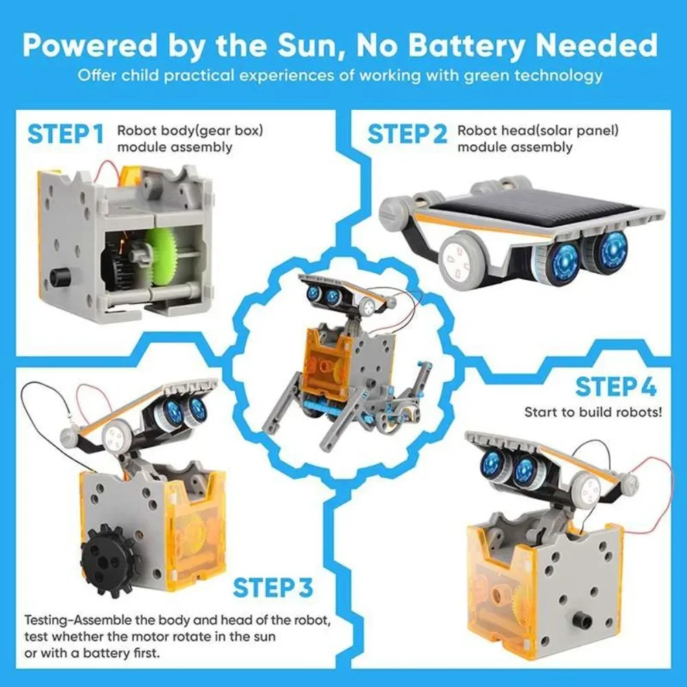 13-in-1 robotwetenschappenset  - Diy Home Electronics recensie en prijs