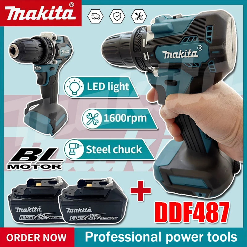 Makita DDF487 Borstelloze schr - Makita Drill Ddf484 recensie en prijs